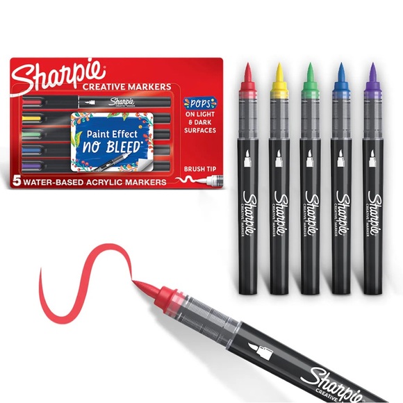 Sharpie Creative & ArtSkills Brush Tip Markers Bundle - 13 Count - Picture 6 of 16